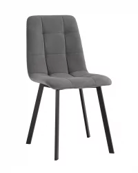 Стул Оливер Скуаре велюр Темно-серый / Oliver Square